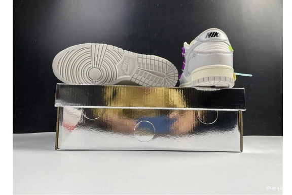 21 Low Nike O-W Dunk DM1602-100 Lot 0811